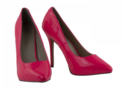 5″ Heel Pleaser Fuchsia Décolleté