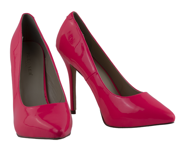 5″ Heel Pleaser Fuchsia Décolleté