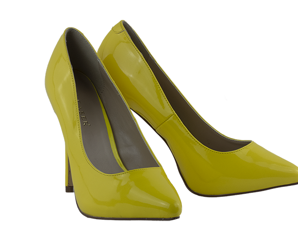 5″ Pleaser yellow high heels décolleté