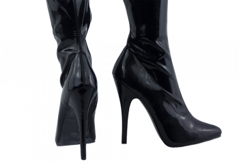 6″ Pleaser Black Boots