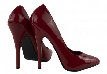 6″ Devious Red Pumps