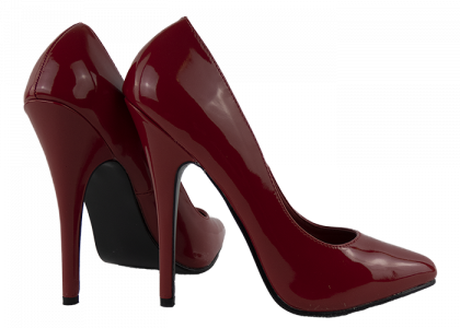 6″ Devious Red Pumps