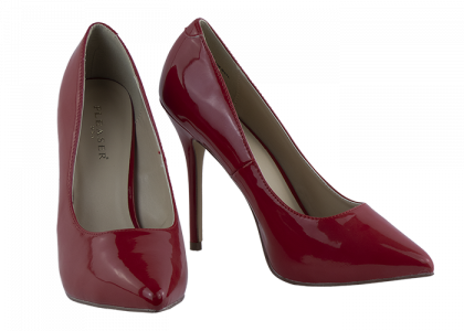 5.25″ heel Pleaser Shoes Red Décolleté