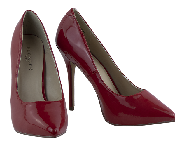 5.25″ heel Pleaser Shoes Red Décolleté