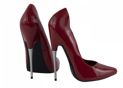6.25 inch outrageous heels Devious Red Daggers