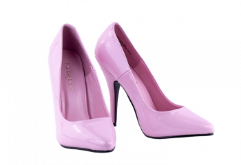 4.75 inch heels no platform Pleaser Pink Pumps