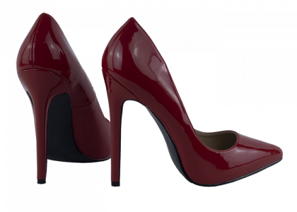 5 1/4 inch heels Pleaser Red Pumps